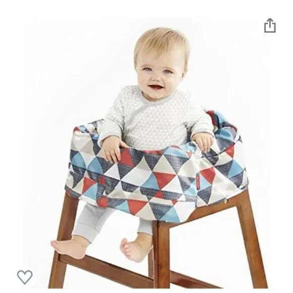 Skip Hop Triangles Shopping Cart and High Chair Cover - Picture 2 of 4